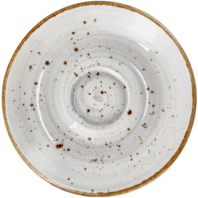VEGA Espresso-Untertasse Nebro; 12.5x1.5 cm (ØxH); hellgrau; 6 Stück / Pack VEGA Espresso-Untertasse Nebro; 12.5x1.5 cm (ØxH); hellgrau; 6 Stück / Pack