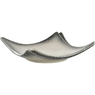 Vega Nagoya Keramikplatte - 20,5x20,5x5,5 cm - Weiß/Grau Vega Nagoya Keramikplatte - 20,5x20,5x5,5 cm - Weiß/Grau