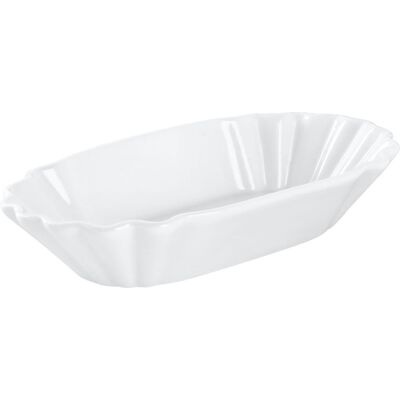 PULSIVA Pommesschale Apa; 300 ml, 21x11x3 cm (LxBxH); weiß; rechteckig; 6 Stück / Pack PULSIVA Pommesschale Apa; 300 ml, 21x11x3 cm (LxBxH); weiß; rechteckig; 6 Stück / Pack