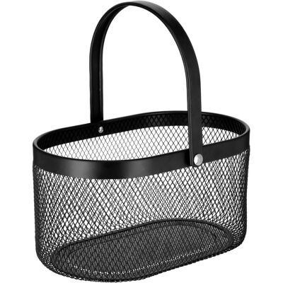 Vega - Asena - Schwarz - 33x21.5x17 cm - Basket Vega - Asena - Schwarz - 33x21.5x17 cm - Basket