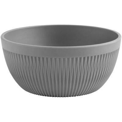 VEGA Schale Kanas rund mit Relief; 900 ml, 17x7.5 cm (ØxH); grau; rund VEGA Schale Kanas rund mit Relief; 900 ml, 17x7.5 cm (ØxH); grau; rund