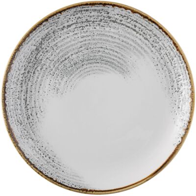 Churchill Jasper Grey Teller - 28,8 cm - Rund - 12 stk Churchill Jasper Grey Teller - 28,8 cm - Rund - 12 stk