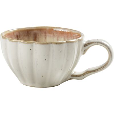 VEGA Espresso-Obertasse Flora; 100 ml, 7.5x4.5 cm (ØxH); rosa/beige; 6 Stück / Pack VEGA Espresso-Obertasse Flora; 100 ml, 7.5x4.5 cm (ØxH); rosa/beige; 6 Stück / Pack
