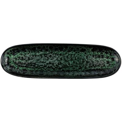 VEGA Servierplatte Black Reef oval; 33x10x2.5 cm (LxBxH); grün/schwarz; oval; 6 Stück / Pack VEGA Servierplatte Black Reef oval; 33x10x2.5 cm (LxBxH); grün/schwarz; oval; 6 Stück / Pack