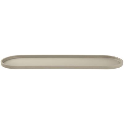 VEGA Teller flach Kanas oval; 53x16.2x1.8 cm (LxBxH); beige; oval; 6 Stück / Pack VEGA Teller flach Kanas oval; 53x16.2x1.8 cm (LxBxH); beige; oval; 6 Stück / Pack