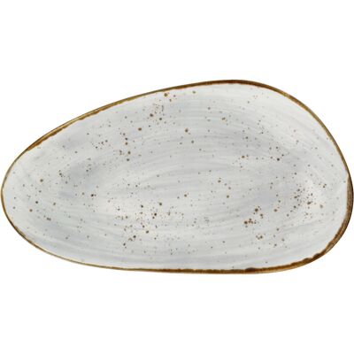 VEGA Platte Nebro organisch; 33x19x3.5 cm (LxBxH); hellgrau; 3 Stück / Pack VEGA Platte Nebro organisch; 33x19x3.5 cm (LxBxH); hellgrau; 3 Stück / Pack