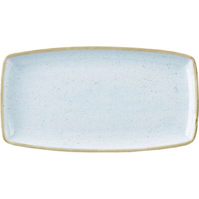 Churchill Oblong Platte Stonecast Duck Egg; 35x28.5 cm (LxB); hellblau/braun; rechteckig; 6 Stück / Pack Churchill Oblong Platte Stonecast Duck Egg; 35x28.5 cm (LxB); hellblau/braun; rechteckig; 6 Stück / Pack