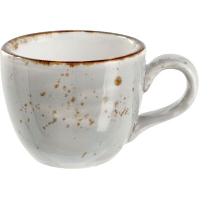 VEGA Espresso-Obertasse Nebro; 100 ml, 6.2x5.4 cm (ØxH); hellgrau; 6 Stück / Pack VEGA Espresso-Obertasse Nebro; 100 ml, 6.2x5.4 cm (ØxH); hellgrau; 6 Stück / Pack