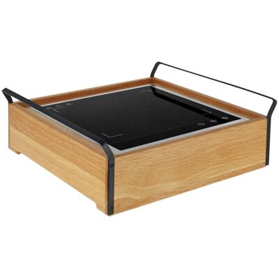 VEGA Buffetwärmer Esino GN 2/3 inkl. Warmhalteplatte; 44.6x44.6x12.5 cm (LxBxH); braun/schwarz; quadratisch VEGA Buffetwärmer Esino GN 2/3 inkl. Warmhalteplatte; 44.6x44.6x12.5 cm (LxBxH); braun/schwarz; quadratisch