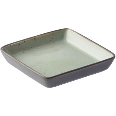Graue Mini-Schale - 10x10x1.7 cm - Quadratisch - 12 Stück Graue Mini-Schale - 10x10x1.7 cm - Quadratisch - 12 Stück