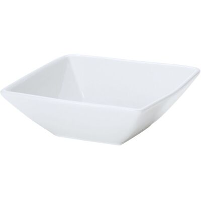 PULSIVA Salatschüssel Jazz; 420 ml, 14x14x4.8 cm (LxBxH); weiß; rechteckig; 6 Stück / Pack PULSIVA Salatschüssel Jazz; 420 ml, 14x14x4.8 cm (LxBxH); weiß; rechteckig; 6 Stück / Pack