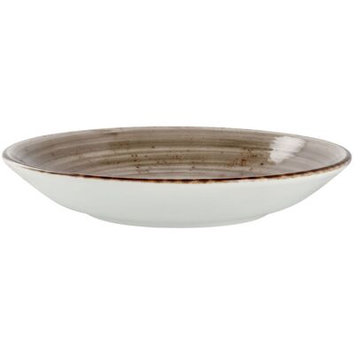 VEGA Teller tief Nebro; 900 ml, 25.2x4.3 cm (ØxH); grau; rund; 6 Stück / Pack VEGA Teller tief Nebro; 900 ml, 25.2x4.3 cm (ØxH); grau; rund; 6 Stück / Pack