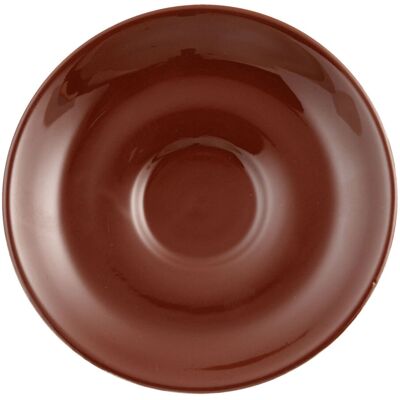 PULSIVA Kaffee-Untertasse Joy 2.0; 14 cm (Ø); braun; rund; 6 Stück / Pack PULSIVA Kaffee-Untertasse Joy 2.0; 14 cm (Ø); braun; rund; 6 Stück / Pack