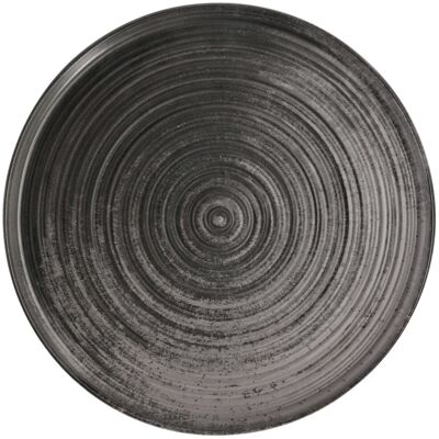 VEGA Teller flach mit Rand Etana; 24x1.1 cm (ØxH); grau; rund; 6 Stück / Pack VEGA Teller flach mit Rand Etana; 24x1.1 cm (ØxH); grau; rund; 6 Stück / Pack