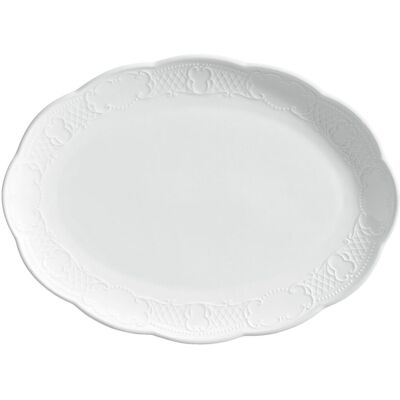 Vega Modell - Traditioneller Porzellan Servierplatte - 29x21,5 cm Vega Modell - Traditioneller Porzellan Servierplatte - 29x21,5 cm