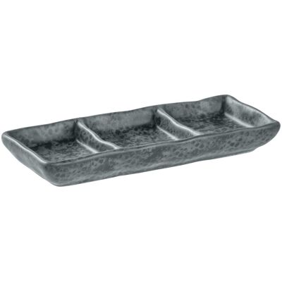 VEGA Dip-Schälchen Arona; 70 ml, 14.8x6.3x2 cm (LxBxH); anthrazit; 12 Stück / Pack VEGA Dip-Schälchen Arona; 70 ml, 14.8x6.3x2 cm (LxBxH); anthrazit; 12 Stück / Pack