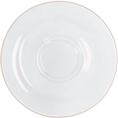 Kahla Untertasse Pronto Line; 15.9x1.8 cm (ØxH); rosé; rund; 6 Stück / Pack Kahla Untertasse Pronto Line; 15.9x1.8 cm (ØxH); rosé; rund; 6 Stück / Pack