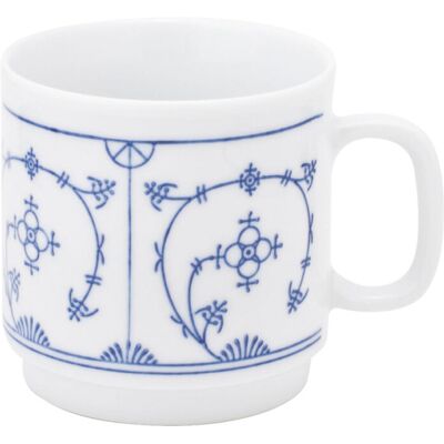 Kahla Modell 300ml Blau Saks Kaffeetasse - Porzellan Kahla Modell 300ml Blau Saks Kaffeetasse - Porzellan