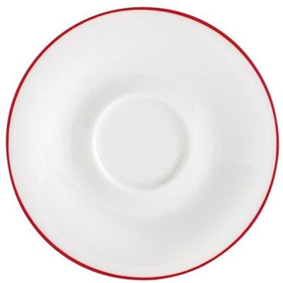 Kahla Untertasse Pronto Line; 11.7x1.7 cm (ØxH); rot; rund; 6 Stück / Pack Kahla Untertasse Pronto Line; 11.7x1.7 cm (ØxH); rot; rund; 6 Stück / Pack