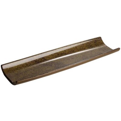 APS Tablett / Sushiboard -UMI-; 41x13x3 cm (LxBxH); braun; organisch APS Tablett / Sushiboard -UMI-; 41x13x3 cm (LxBxH); braun; organisch
