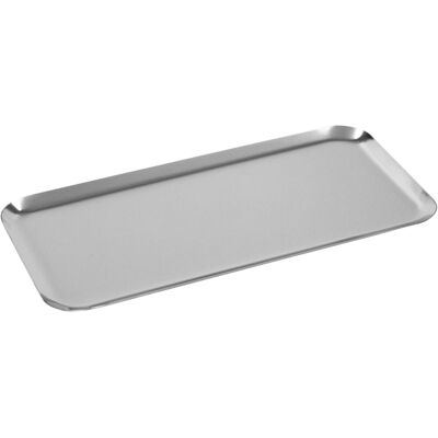 Schneider Auslagetablett; 28x14x1 cm (LxBxH); edelstahl; rechteckig Schneider Auslagetablett; 28x14x1 cm (LxBxH); edelstahl; rechteckig