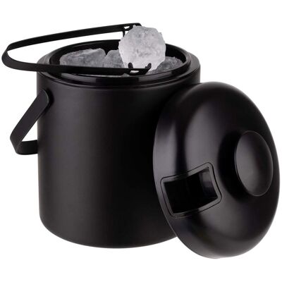 Buddy’s Bar Eiseimer-Set mit Eiszange; 15x15.5x22 cm (LxBxH); schwarz Buddy’s Bar Eiseimer-Set mit Eiszange; 15x15.5x22 cm (LxBxH); schwarz