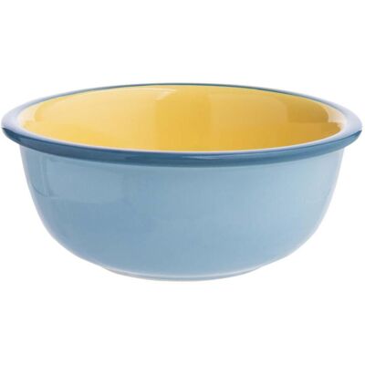 tranquillo Schüssel 'BLUE CANDY' blau/gelb; 600 ml, 12.5x5 cm (BxH); blau/orange tranquillo Schüssel 'BLUE CANDY' blau/gelb; 600 ml, 12.5x5 cm (BxH); blau/orange