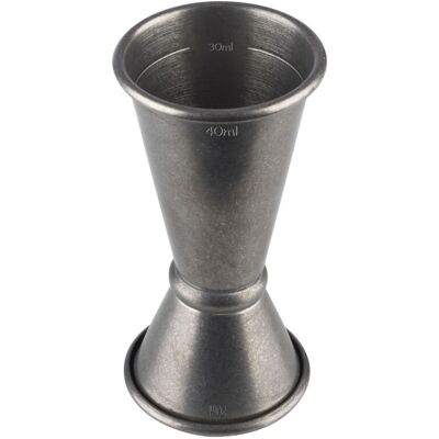 APS Barmaß, Edelstahl, spülmaschinengeeignet; 40 ml, 4.5x4.5x4.5x9 cm (ØxLxBxH); metall antik APS Barmaß, Edelstahl, spülmaschinengeeignet; 40 ml, 4.5x4.5x4.5x9 cm (ØxLxBxH); metall antik