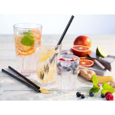 Buddy’s Bar Trinkbecher, 6er-Set, Tritan; 15.5 cm (H); transparent; 6 Stück / Pack Buddy’s Bar Trinkbecher, 6er-Set, Tritan; 15.5 cm (H); transparent; 6 Stück / Pack
