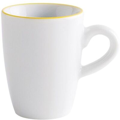 Kahla Espresso-Obertasse Pronto Line hoch; 80 ml, 5.5x7 cm (ØxH); sonnengelb; rund; 6 Stück / Pack Kahla Espresso-Obertasse Pronto Line hoch; 80 ml, 5.5x7 cm (ØxH); sonnengelb; rund; 6 Stück / Pack