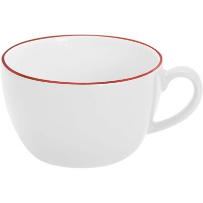 Kahla Cappuccino-Obertasse Pronto Line; 250 ml, 9.5x5.9 cm (ØxH); rot; rund; 6 Stück / Pack Kahla Cappuccino-Obertasse Pronto Line; 250 ml, 9.5x5.9 cm (ØxH); rot; rund; 6 Stück / Pack