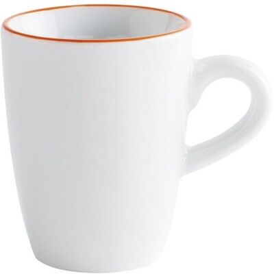 Kahla Espresso-Obertasse Pronto Line hoch; 80 ml, 5.5x7 cm (ØxH); orange; rund; 6 Stück / Pack Kahla Espresso-Obertasse Pronto Line hoch; 80 ml, 5.5x7 cm (ØxH); orange; rund; 6 Stück / Pack