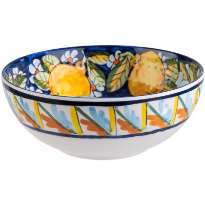 APS Schale MEDITERRANEAN, Melamin; 1200 ml, 20.5x20.5x20.5x8 cm (LxBxØxH); weiß/mehrfarbig APS Schale MEDITERRANEAN, Melamin; 1200 ml, 20.5x20.5x20.5x8 cm (LxBxØxH); weiß/mehrfarbig