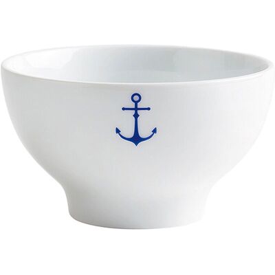 Kahla Bowl Ahoi Marie Anker; 490 ml, 13.7x7.9 cm (ØxH); blau; 6 Stück / Pack Kahla Bowl Ahoi Marie Anker; 490 ml, 13.7x7.9 cm (ØxH); blau; 6 Stück / Pack