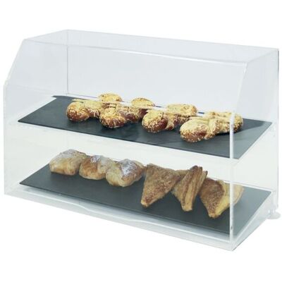 Schneider Thekenaufsteller; 63.5x26x40 cm (LxBxH); transparent; rechteckig Schneider Thekenaufsteller; 63.5x26x40 cm (LxBxH); transparent; rechteckig
