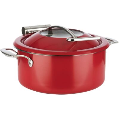 APS Chafing Dish - 175mm, 305mm, Rot - Warmhaltebehälter für Buffet APS Chafing Dish - 175mm, 305mm, Rot - Warmhaltebehälter für Buffet