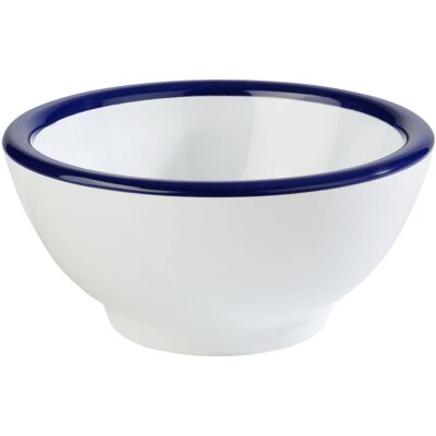 APS Schale ENAMEL LOOK, Melamin; 300 ml, 13x13x13x6.5 cm (LxBxØxH); blau; rund APS Schale ENAMEL LOOK, Melamin; 300 ml, 13x13x13x6.5 cm (LxBxØxH); blau; rund