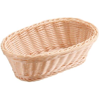 APS Korb ECONOMIC, Polypropylen, oval; 27x17.5x8.5 cm (LxBxH); natur; oval APS Korb ECONOMIC, Polypropylen, oval; 27x17.5x8.5 cm (LxBxH); natur; oval