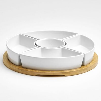 van Well Snackschalen-Set 6 tlg. rund; 26x26x26x5 cm (LxBxØxH); weiß; rund; 1 Set / Pack van Well Snackschalen-Set 6 tlg. rund; 26x26x26x5 cm (LxBxØxH); weiß; rund; 1 Set / Pack