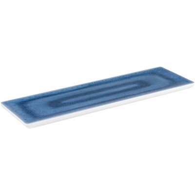 APS GN 2/4 Tablett BLUE OCEAN, Melamin; Größe GN 2/4, 53x16.2x2 cm (LxBxH); blau/weiß; rechteckig APS GN 2/4 Tablett BLUE OCEAN, Melamin; Größe GN 2/4, 53x16.2x2 cm (LxBxH); blau/weiß; rechteckig