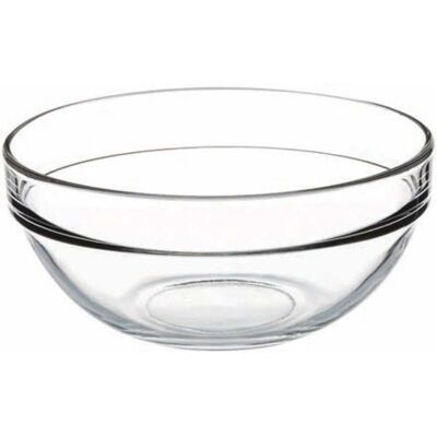 Pasabahçe Glasschüssel; 550 ml, 14x6.3 cm (ØxH); transparent; 6 Stück / Pack Pasabahçe Glasschüssel; 550 ml, 14x6.3 cm (ØxH); transparent; 6 Stück / Pack
