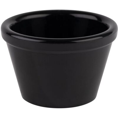 APS Dipschälchen FRIENDLY, aus recyceltem Kunststoff (PET); 50 ml, 6x6x4 cm (LxBxH); schwarz; 6 Stück / Pack APS Dipschälchen FRIENDLY, aus recyceltem Kunststoff (PET); 50 ml, 6x6x4 cm (LxBxH); schwarz; 6 Stück / Pack
