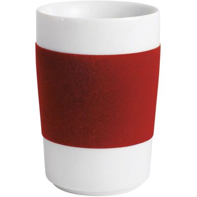 Kahla Maxi-Becher touch!; 370 ml, 7.7x11.3 cm (ØxH); rot; rund Kahla Maxi-Becher touch!; 370 ml, 7.7x11.3 cm (ØxH); rot; rund