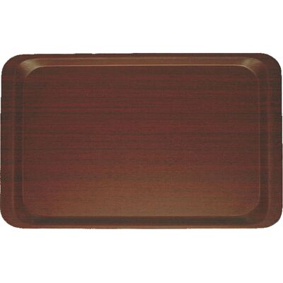Stalgast Tablett aus laminiertem Schichtstoff GN 1/1, Farbe Mahagoni; 53 cm (B); braun; rechteckig Stalgast Tablett aus laminiertem Schichtstoff GN 1/1, Farbe Mahagoni; 53 cm (B); braun; rechteckig