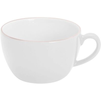 Kahla Cappuccino-Obertasse Pronto Line; 250 ml, 9.5x5.9 cm (ØxH); rosé; rund; 6 Stück / Pack Kahla Cappuccino-Obertasse Pronto Line; 250 ml, 9.5x5.9 cm (ØxH); rosé; rund; 6 Stück / Pack