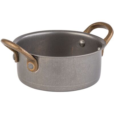 APS Serviertopf VINTARA, Edelstahl; 350 ml, 11.5x11.5x5 cm (LxBxH); silber APS Serviertopf VINTARA, Edelstahl; 350 ml, 11.5x11.5x5 cm (LxBxH); silber