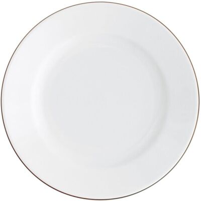 Kahla Frühstücksteller Pronto Line; 20.4x2.9 cm (ØxH); cocabraun; rund; 6 Stück / Pack Kahla Frühstücksteller Pronto Line; 20.4x2.9 cm (ØxH); cocabraun; rund; 6 Stück / Pack