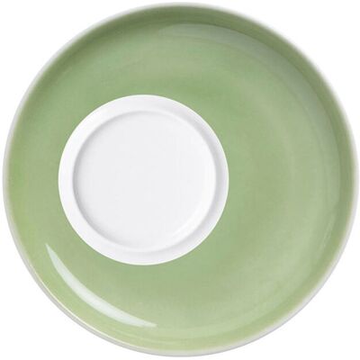 Kahla Untertasse Wildblume; 15.5x2.3 cm (ØxH); grün; rund; 6 Stück / Pack Kahla Untertasse Wildblume; 15.5x2.3 cm (ØxH); grün; rund; 6 Stück / Pack