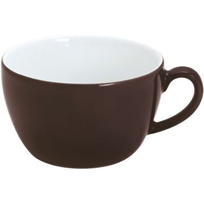 Kahla Cappuccino-Obertasse Pronto Colore; 250 ml, 9.5x5.9 cm (ØxH); cocabraun; rund; 6 Stück / Pack Kahla Cappuccino-Obertasse Pronto Colore; 250 ml, 9.5x5.9 cm (ØxH); cocabraun; rund; 6 Stück / Pack