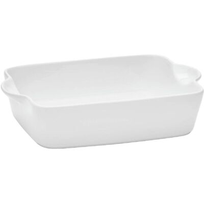 van Well Auflaufform eckig weiß, glänzend, Porzellan; 1500 ml, 20x30.7x6.8 cm (LxBxH); weiß; rechteckig; 6 Stück / Pack van Well Auflaufform eckig weiß, glänzend, Porzellan; 1500 ml, 20x30.7x6.8 cm (LxBxH); weiß; rechteckig; 6 Stück / Pack